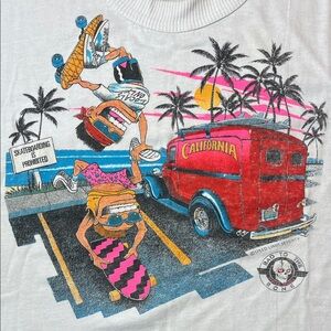 Tropix Vintage Single Stitch Bad To The Bone Speed Limit Seventy Graphic T-shirt